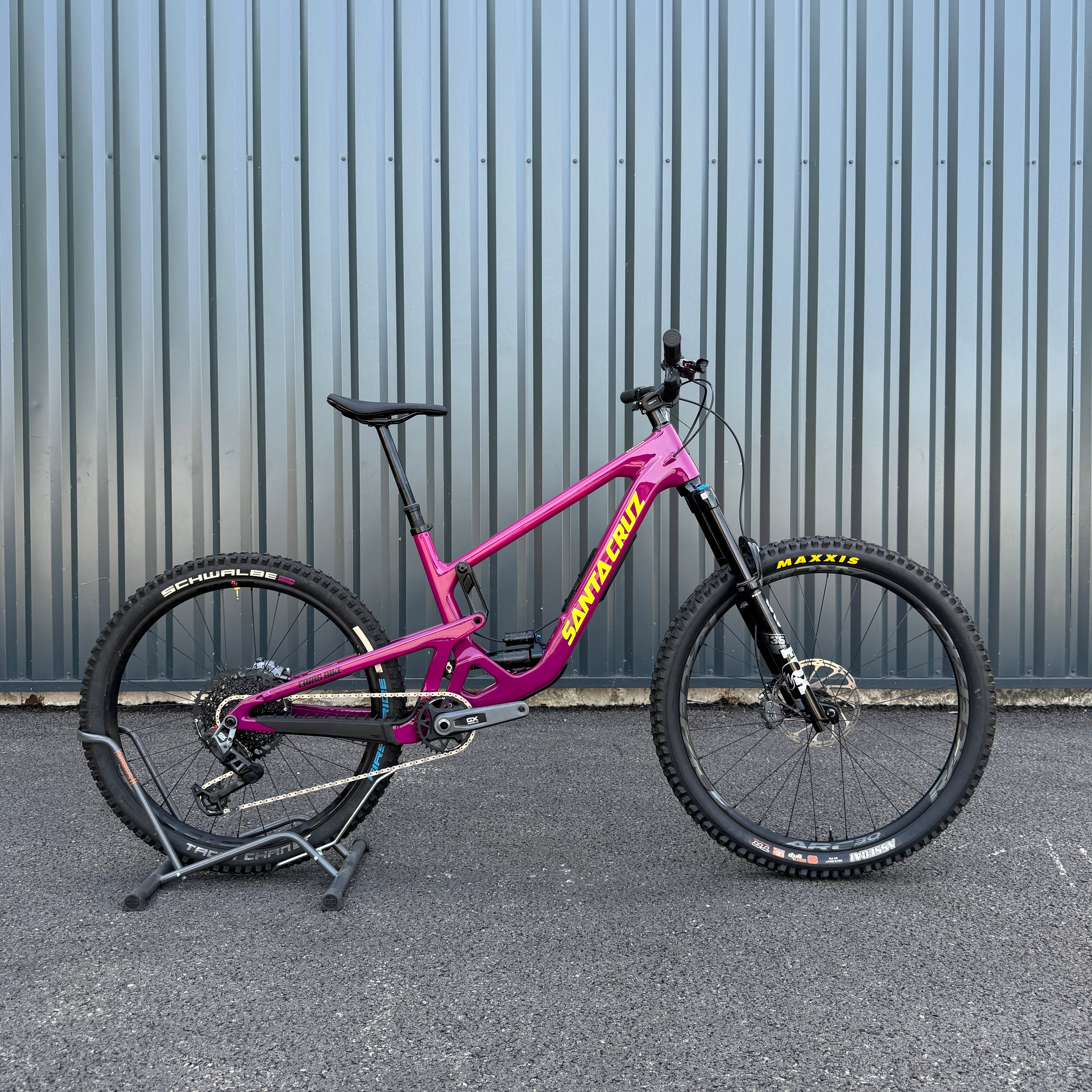 Santa Cruz Bronson C GX axs – Chris Bike