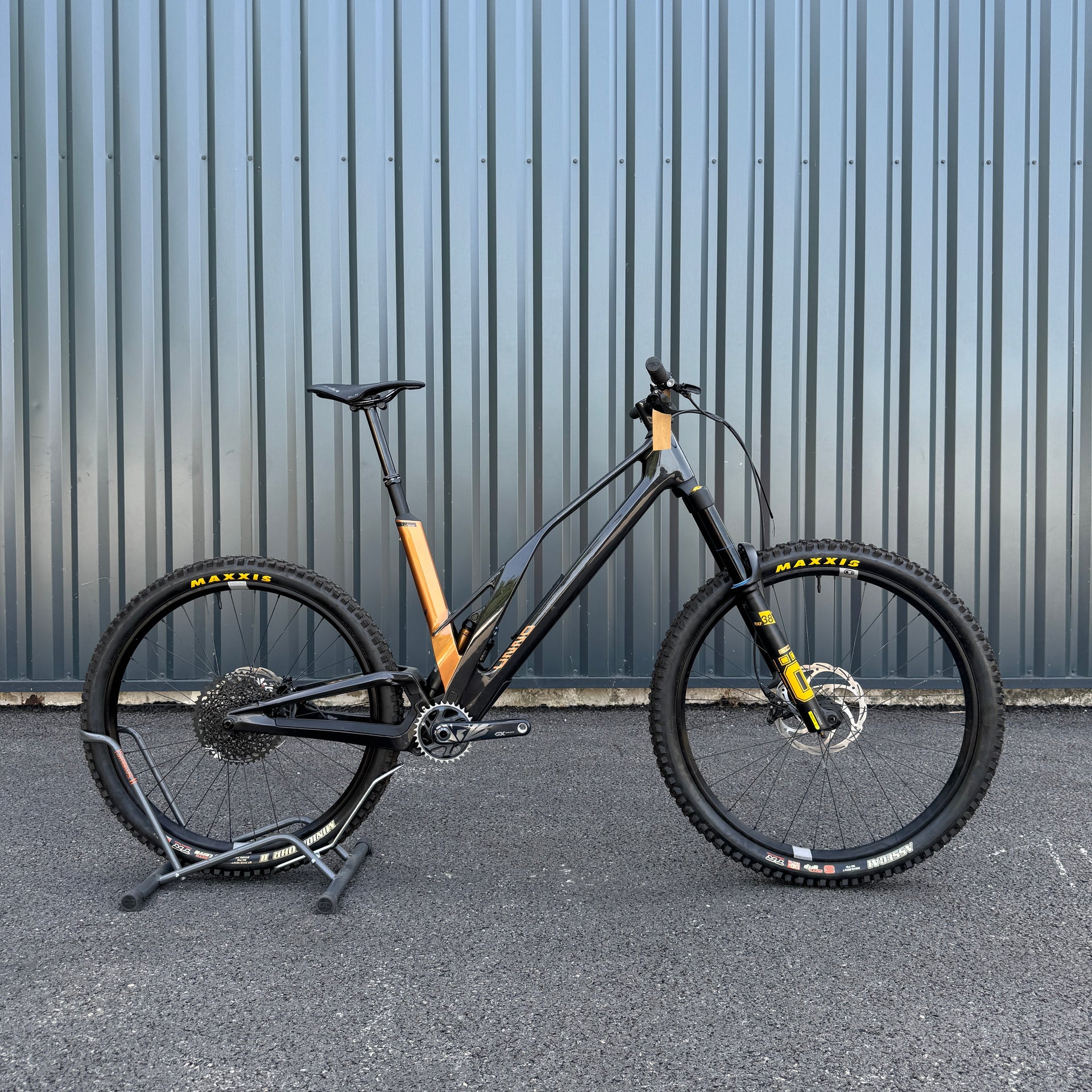 Unno Burn race – Chris Bike