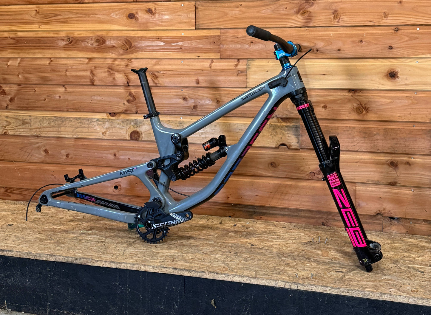 Kit cadre Saracen Myst X + Rockshox Zeb Ultimate