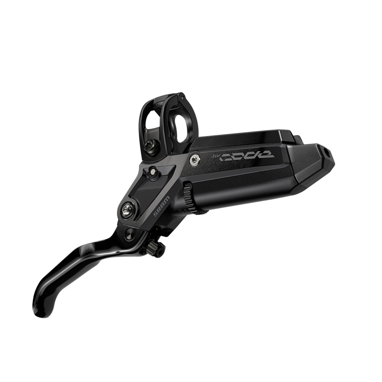 Sram Code silver Stealth black disc brakes